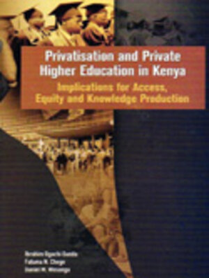 cover image of Privatisation and Private Higher Educati